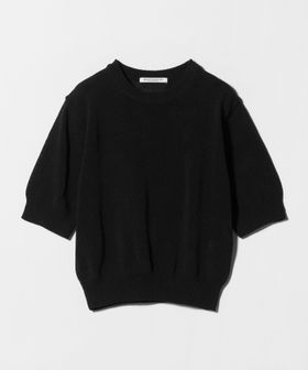 BEAUTY&YOUTH/コイルニット ショートスリーブ プルオーバー ウォッシャブル/ニット / セーター