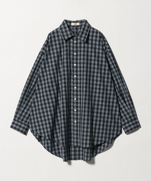 Uhr/＜Uhr＞2WAY チェック ビッグ シャツ/シャツ / ブラウス