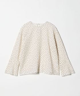 BEAUTY&YOUTH/ポリエステル ドット シアー ブラウス ウォッシャブル/シャツ / ブラウス