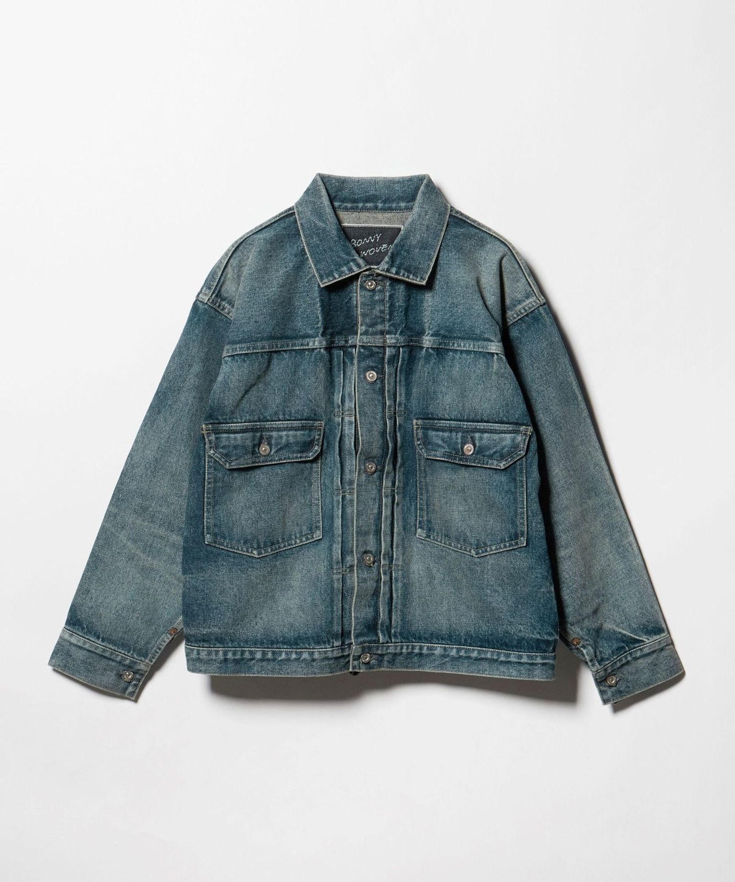 BONNY WOVEN＞2ポケット デニム ジャケット