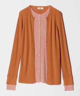 Uhr/＜Uhr＞レイヤード ニットカーディガン/カーディガン / ボレロ