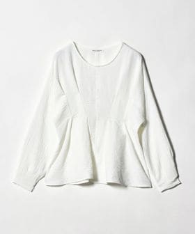 BEAUTY&YOUTH/【WEB限定】ウエストタック ペプラムプルオーバー ウォッシャブル/Tシャツ / カットソー