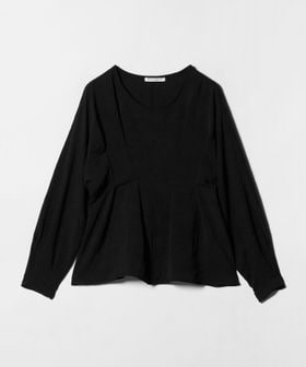 BEAUTY&YOUTH/【WEB限定】ウエストタック ペプラムプルオーバー ウォッシャブル/Tシャツ / カットソー