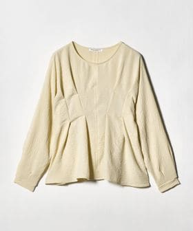 BEAUTY&YOUTH/【WEB限定】ウエストタック ペプラムプルオーバー ウォッシャブル/Tシャツ / カットソー