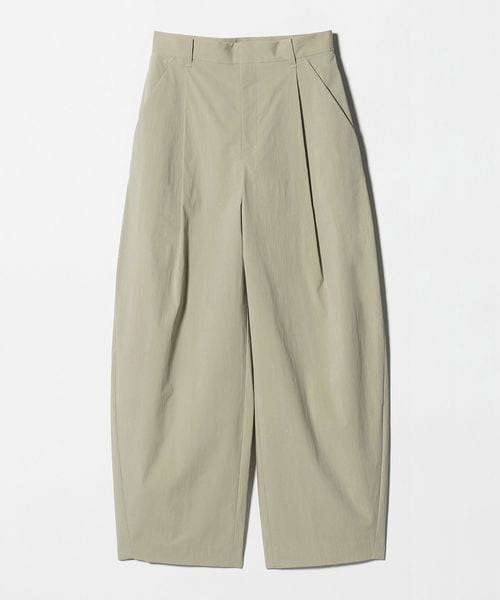 BEAUTY&YOUTH/タックカーブパンツ ウォッシャブル 接触冷感/その他パンツ