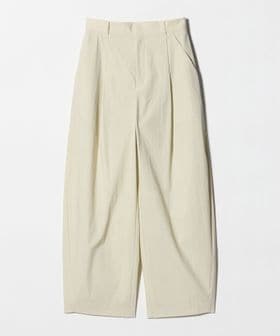 BEAUTY&YOUTH/タックカーブパンツ ウォッシャブル 接触冷感/その他パンツ