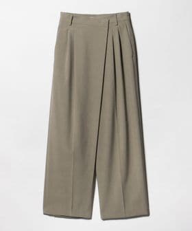 BEAUTY&YOUTH/ポプリン 2タック ラップパンツ ウォッシャブル 吸水速乾 接触冷感/その他パンツ