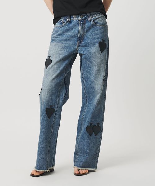TanC TOKYO/＜TanC TOKYO × H＞SPADE PATCH BUGGY DENIM/パンツ/デニムパンツ