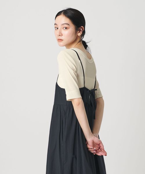 BEAUTY&YOUTH/ポリエステル 2WAY コンパクトカットソー/Tシャツ / カットソー