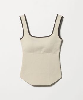 nakes/＜nakes＞SQUARE NECK BRA TANK/タンクトップ/タンクトップ / キャミソール