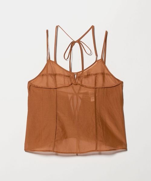nakes/＜nakes＞SHEER BISTIER APRON/ビスチェ/タンクトップ / キャミソール