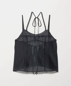nakes/＜nakes＞SHEER BISTIER APRON/ビスチェ/タンクトップ / キャミソール