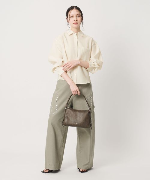 BEAUTY&YOUTH/シアー バックタック シャツ 吸水速乾/シャツ / ブラウス