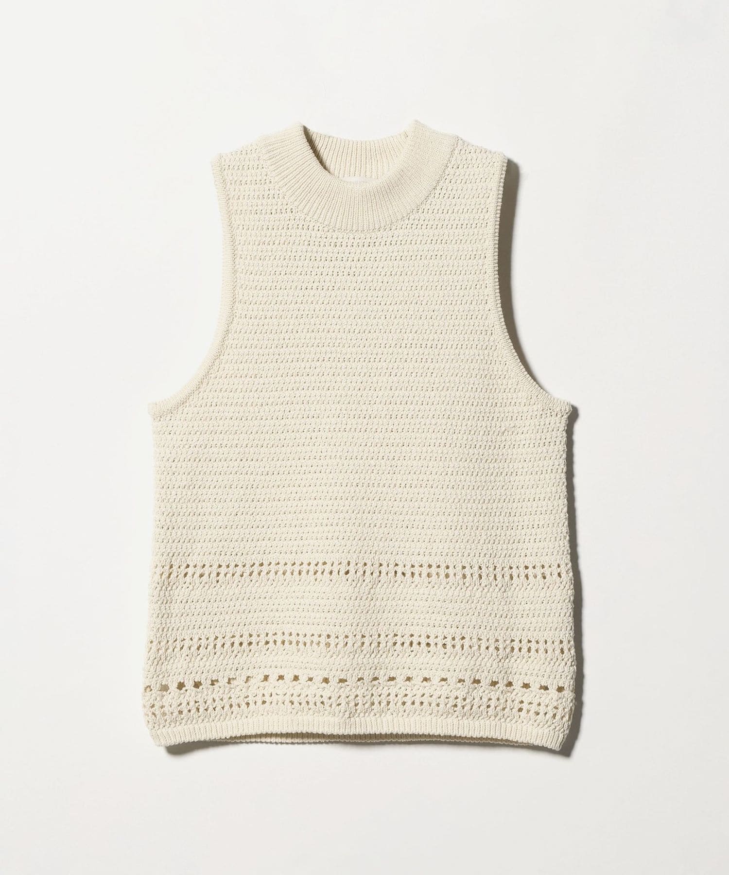 AMOMENTO ベスト Crochet Vest