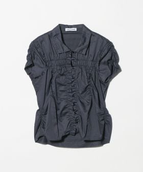 LOW CLASSIC/＜LOW CLASSIC＞シャーリング ショートスリーブシャツ/シャツ / ブラウス