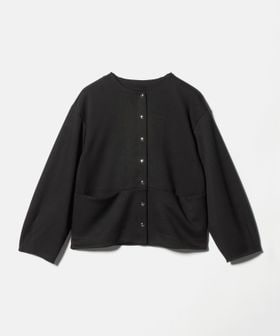 H BEAUTY&YOUTH/【WEB限定】エアリーポンチ スナップボタンカーディガン/カーディガン / ボレロ