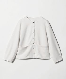 H BEAUTY&YOUTH/【WEB限定】エアリーポンチ スナップボタンカーディガン/カーディガン / ボレロ