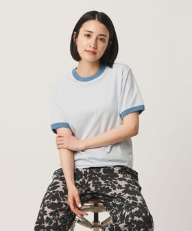 BEAUTY&YOUTH/コットン シアー リンガーTシャツ/Tシャツ / カットソー