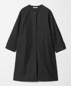 BEAUTY&YOUTH/【WEB限定】コットンナイロン ツイルノーカラーコート/ノーカラーコート