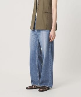 Upper hights/【別注】＜upper hights＞THE NIECE MID RISE ライトオンス デニムパンツ/コバルト/デニムパンツ