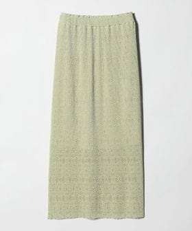 BEAUTY&YOUTH/レースプリーツ タイトスカート ウォッシャブル/ミモレ / ロング