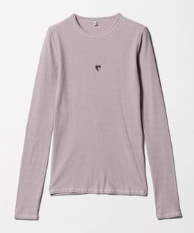 BASERANGE/＜BASERANGE＞ HEART LONG SLEEVE T―SHIRT/カットソー/Tシャツ / カットソー