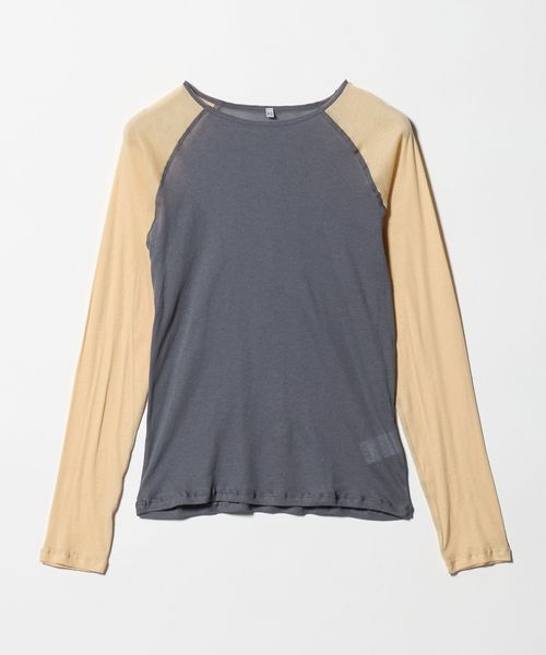 BASERANGE/＜BASERANGE＞GENE LONG SLEEVE T―SHIRT/カットソー/Tシャツ / カットソー