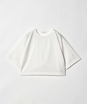 BEAUTY&YOUTH/コットンポリエステル クロップド Tシャツ/Tシャツ / カットソー