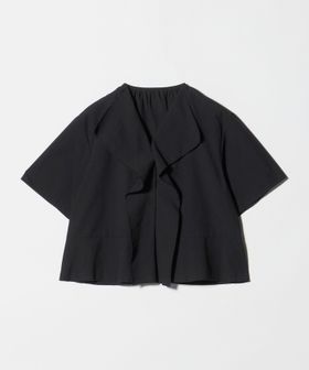 BEAUTY&YOUTH/ソリッド&ストライプ ラッフル シャツブラウス ウォッシャブル/シャツ / ブラウス