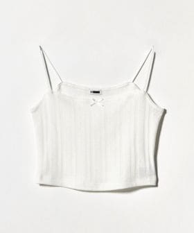 H BEAUTY&YOUTH/＜H＞パターンメッシュ キャミソール/タンクトップ / キャミソール