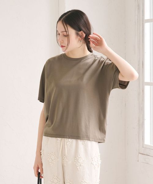 BEAUTY&YOUTH/【WEB限定 Wardrobe DAILY MINIMAL】ドルマンスリーブ Tシャツ/Tシャツ / カットソー