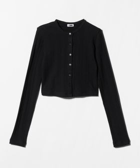 H BEAUTY&YOUTH/＜H＞パターンメッシュ カーディガン/カーディガン / ボレロ