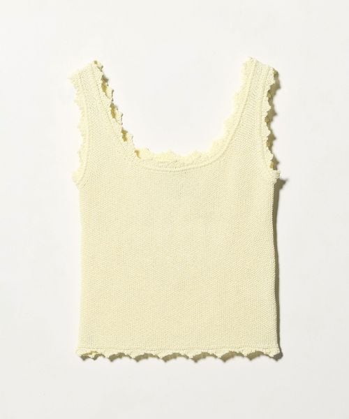 LOW CLASSIC/＜LOW CLASSIC＞レース スリーブレス ニット/ニット / セーター