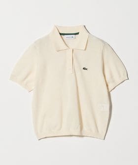 LACOSTE/＜LACOSTE＞ラメニット ポロシャツ/ポロシャツ
