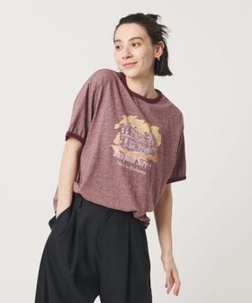 RUSSELL ATHLETIC/【別注】＜RUSSELL ATHLETIC＞リンガー Tシャツ/Tシャツ / カットソー