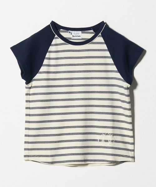 Girls Department Club/＜Girls Department Club＞ボーダー ダブルバインダー Tシャツ/Tシャツ / カットソー