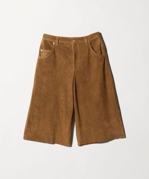 BEAUTY&YOUTH/ゴートスエード 5ポケット ショーツ/ショート / ハーフパンツ