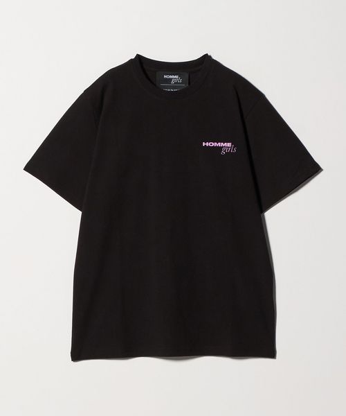 HOMME GIRLS/＜HOMME GIRLS × H＞LOGO T―SHIRT/Tシャツ/Tシャツ / カットソー
