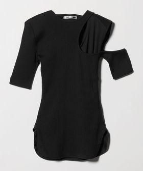 BOWTE/＜BOWTE × H＞COTTON RIB LAYARD TOPS/トップス/Tシャツ / カットソー