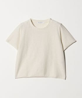 BEAUTY&YOUTH/コットンポリエステル ラメ ショートスリーブ カットソー/Tシャツ / カットソー