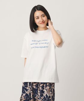 BEAUTY&YOUTH/【WEB限定】ロゴプリント Tシャツ/Tシャツ / カットソー