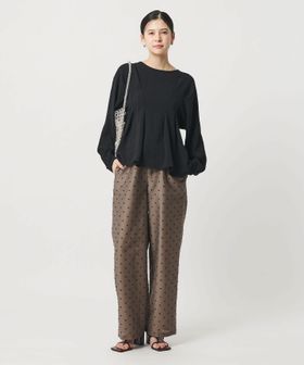 BEAUTY&YOUTH/【WEB限定 Wardrobe DAILY MINIMAL】ドビードット イージーパンツ ウォッシャブル/イージーパンツ