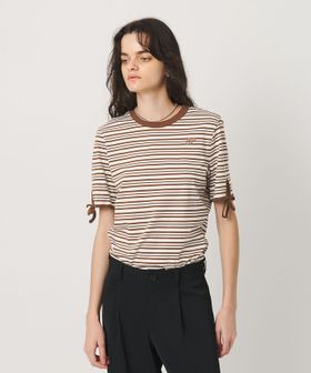 BAUM UND PFERDGARTEN/＜BAUM UND PFERDGARTEN＞STRIPED COTTON JERSEY JANET T―SHIRT/Tシャツ/Tシャツ / カットソー