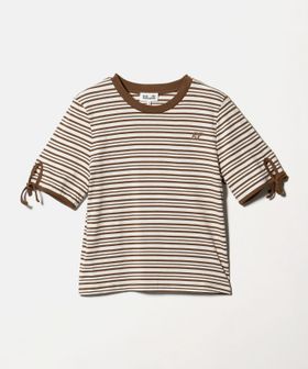 BAUM UND PFERDGARTEN/＜BAUM UND PFERDGARTEN＞STRIPED COTTON JERSEY JANET T―SHIRT/Tシャツ/Tシャツ / カットソー