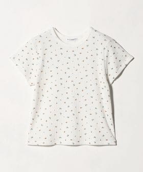 BEAUTY&YOUTH/フラワー ワッフル ショートスリーブTシャツ/Tシャツ / カットソー