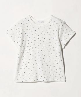 BEAUTY&YOUTH/フラワー ワッフル ショートスリーブTシャツ/Tシャツ / カットソー
