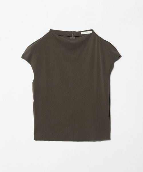 AMOMENTO/＜AMOMENTO＞JERSEY MOCK NECK TOP/カットソー/Tシャツ / カットソー