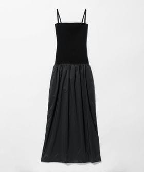 AMOMENTO/＜AMOMENTO＞NYLON KNIT MAXI DRESS/ワンピース/ワンピース