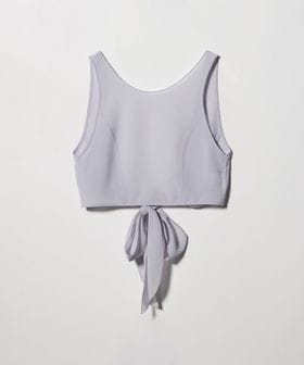 H BEAUTY&YOUTH/＜H＞オーガンジー バックタイ ベスト/シャツ / ブラウス