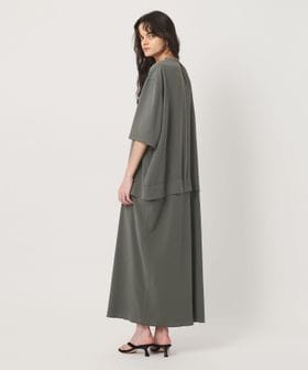 H BEAUTY&YOUTH/＜H＞ジョーゼット ロングドレス/ワンピース